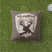 狩りアドベンチャースクエアステッカーkeychain アウトドアクッション (芝生)