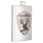 狩りアドベンチャースクエアステッカーkeychain outdoor フラスク (右)