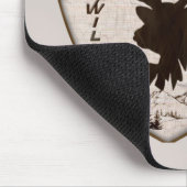 狩りアドベンチャータペストリー マウスパッド (コーナー)