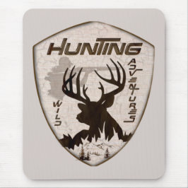 狩りアドベンチャータペストリー マウスパッド
