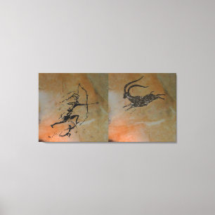 狩りイベックスアットコヴァレミジア キャンバスプリント