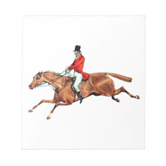 狩りイラストレーション ノートパッド