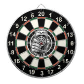 狩りインスパイアビールターゲットアート ダーツボード (正面)