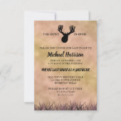 狩りオーバーバチュラーパーティ 招待状 (正面)