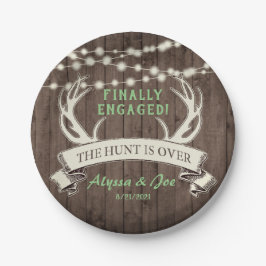 狩りオーバー素朴婚約パーティ ペーパープレート