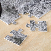 狩りカウエルクスコープビューウィンターラットフォレストジグサ ジグソーパズル (側面)