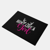 狩りガール狩りLike a Girl ドアマット (アングル)