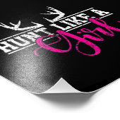 狩りガール狩りLike a Girl フォトプリント (角)