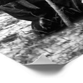 狩りキャンプ冬1887-88 - – サウスダコタ ポスター (角)