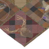 狩りクラブプレイドとワイルドライフゲーム ショートテーブルランナー (コーナー)