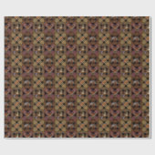 狩りクラブプレイドとワイルドライフゲーム ラッピングペーパー (フラット)