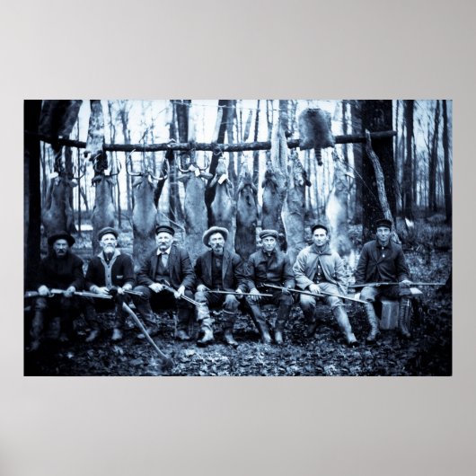 狩りクラブ1911ヴィンテージディアハンターズ ポスター (正面)