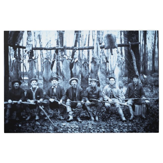 狩りクラブ1911ヴィンテージディアハンターズ メタルプリント (正面)