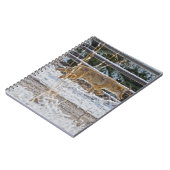 狩りコヨーテ野生生物サポーター手帳 ノートブック (左側)