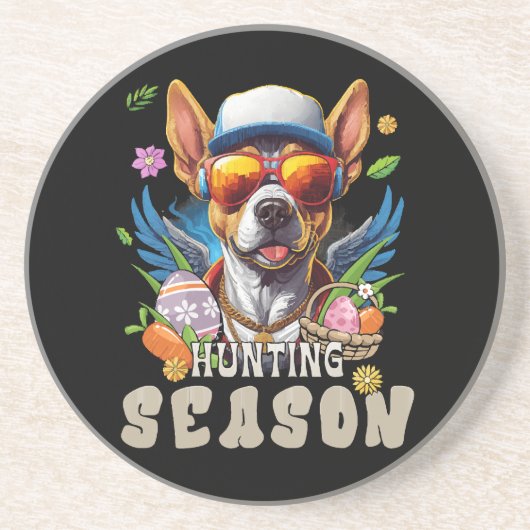 狩りシーズンディアイースターエッグ コースター (正面)