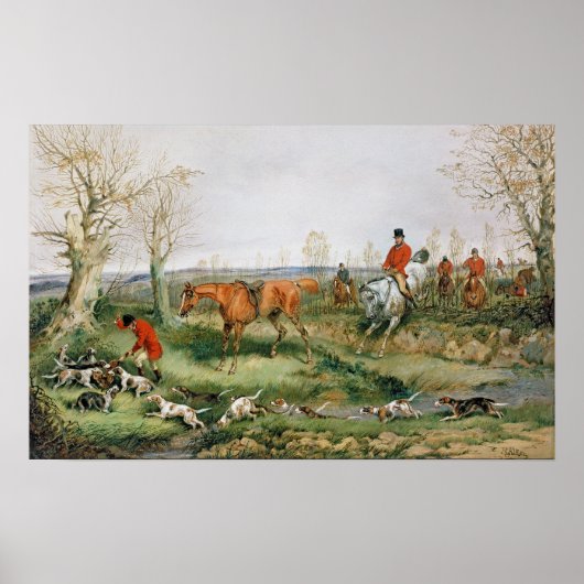 狩りシーン2 ポスター (正面)