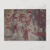 狩りシーン ポストカード (正面)