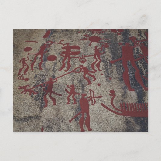 狩りシーン ポストカード (正面)