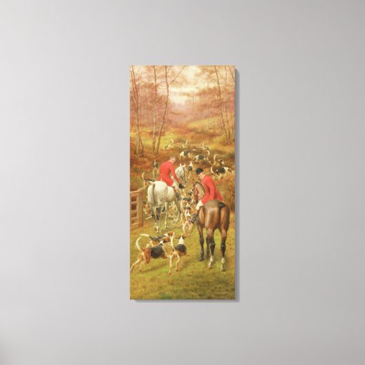 狩りシーン, 1906 キャンバスプリント (正面)