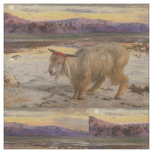 狩りスケープヤギカスタム織物 ファブリック (クローズアップ)