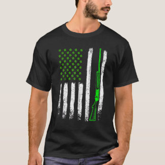 狩りセントパトリックの日ヴィンテージアイリッシュアメリカンフロリダ Tシャツ