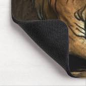 狩りタイガー&フルムーンワイルドライフアート マウスパッド (コーナー)