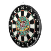 狩りダックス素朴ウォールアート ダーツボード (正面右)