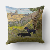 狩りチュカルパトリッジ クッション (裏面)