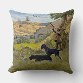 狩りチュカルパトリッジ クッション (正面)