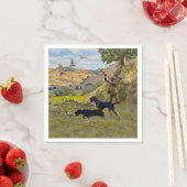 狩りチュカルパトリッジ スタンダードカクテルナプキン (インサイチュ)