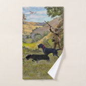 狩りチュカルパトリッジ バスタオルセット (ハンドタオル)