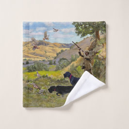 狩りチュカルパトリッジ バスタオルセット