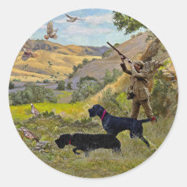 狩りチュカルパトリッジ ラウンドシール