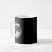 狩りチョコレートラブラドール コーヒーマグカップ (正面左)