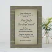 狩りテーマ結婚式招待状 招待状 (スタンド正面)