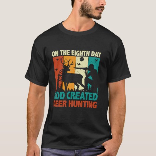 狩りディアバック狩り愛国的ハンターロンSl Tシャツ (正面)