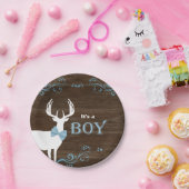 狩りディアボーイ赤ちゃんシャワー ペーパープレート (パーティー)