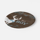 狩りディアボーイ赤ちゃんシャワー ペーパープレート (アングル)
