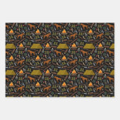 狩りドッグショットガンテント双眼鏡スポーツ ラッピングペーパーシート (正面3)