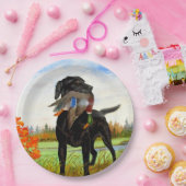 狩りドッグ紙プレート ペーパープレート (パーティー)