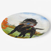 狩りドッグ紙プレート ペーパープレート (アングル)