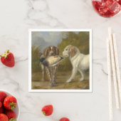 狩りドッグ(by Carlo Ademollo) スタンダードカクテルナプキン (インサイチュ)