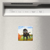 狩りド絵画ッグ磁石 マグネット (インサイチュ (食洗機))