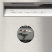 狩りハングルイーグルギフト マグネット (インサイチュ (食洗機))