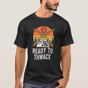 狩りハンターユーモアターゲット撮影の準備ができて Tシャツ