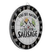 狩りバックスタンディングダーツボード5 ダーツボード (正面左)