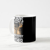 狩りバディ鉱山がブラザーファーザーの日Dを呼び出す コーヒーマグカップ (正面左)