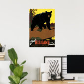 狩りビッグ広告ゲーム ポスター (ホームオフィス)