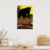 狩りビッグ広告ゲーム ポスター (キッチン)