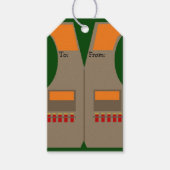 狩りベスト ギフトタグ (正面)